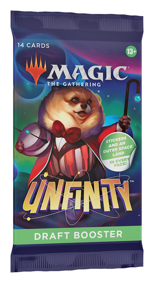Wizards of the Coast Magic Gathering CCG: Unfinity Draft Booster Pack