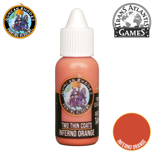 #10126 Inferno Orange - Two Thin Coats 15ml