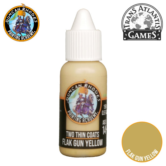 #10128 Flak Gun Yellow - Two Thin Coats 15ml