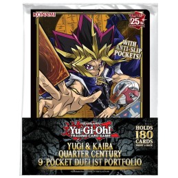 Yu-Gi-Oh! Yugi & Kaiba Quarter Century 9-Pocket Binder