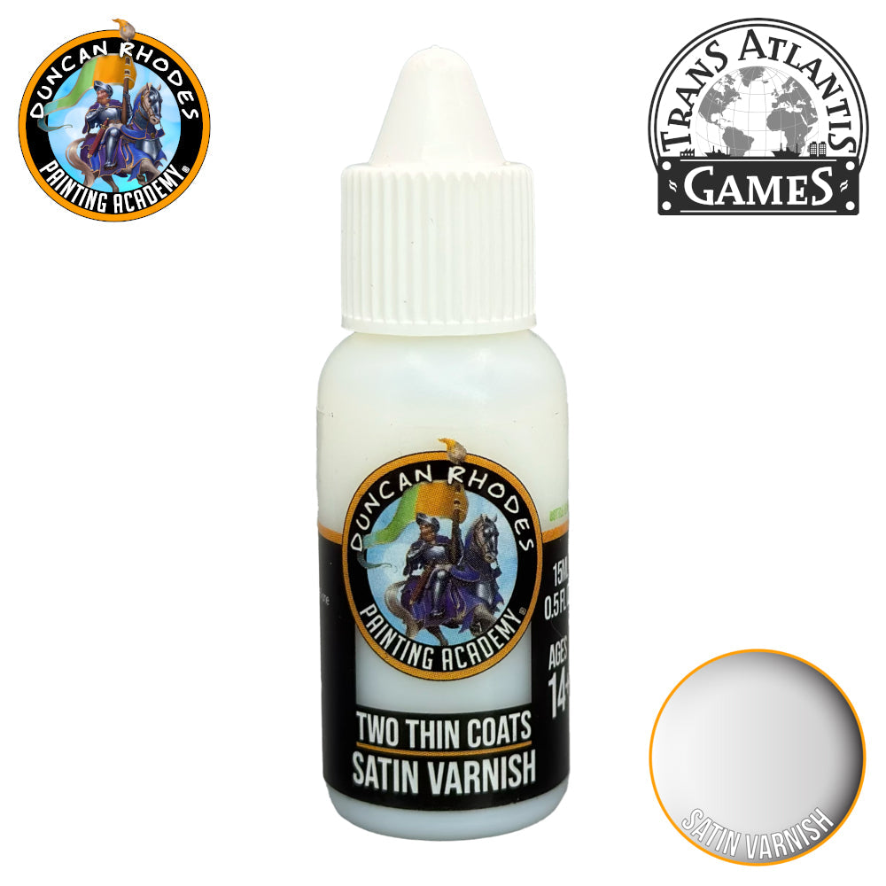 #10510 Satin Varnish - Two Thin Coats 15ml